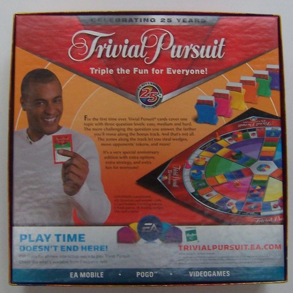 PARKER BROTHERS Trivial Pursuit Boardgame - Picture 4 of 4